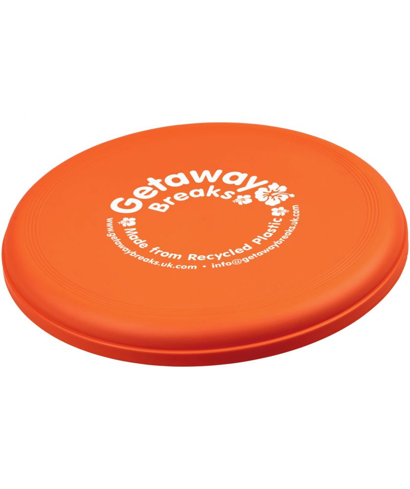 Frisbee en plastique 100 % recyclé personnalisé Orbit Jeux et Jouets publicitaire