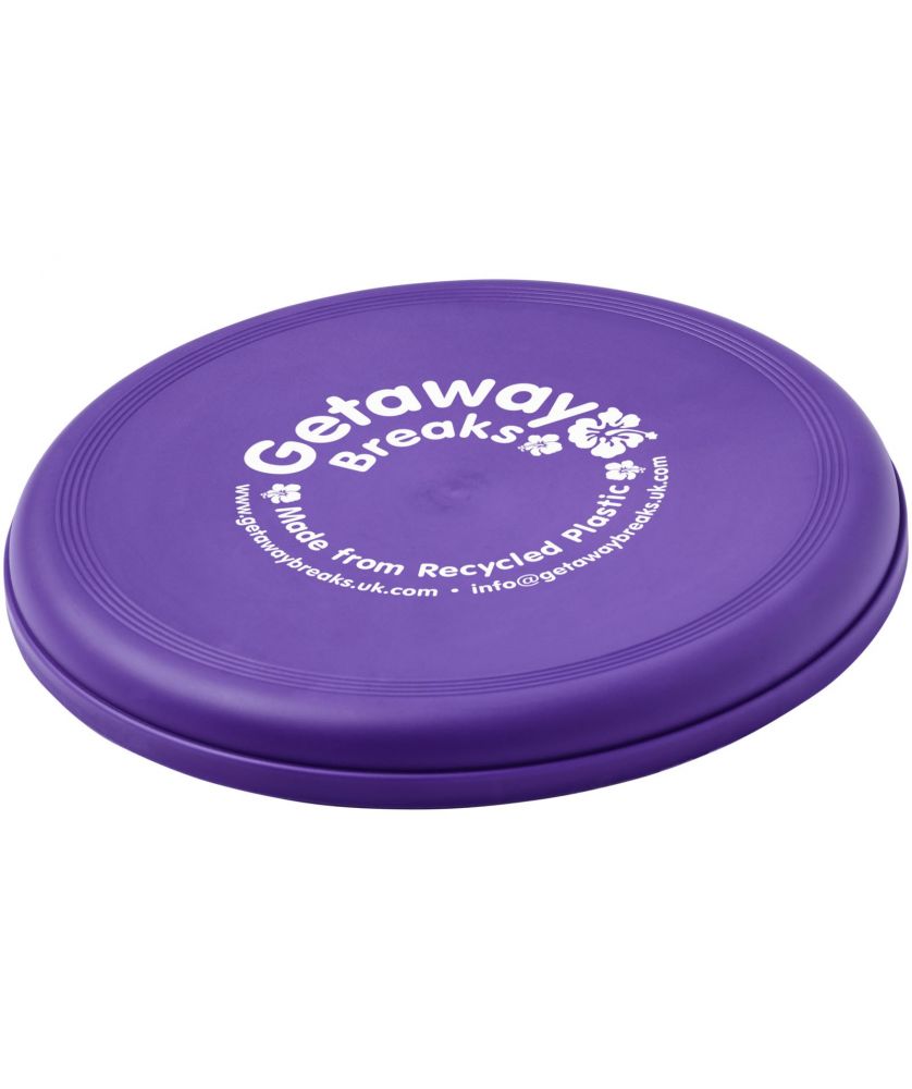 Frisbee en plastique 100 % recyclé personnalisé Orbit Jeux et Jouets publicitaire
