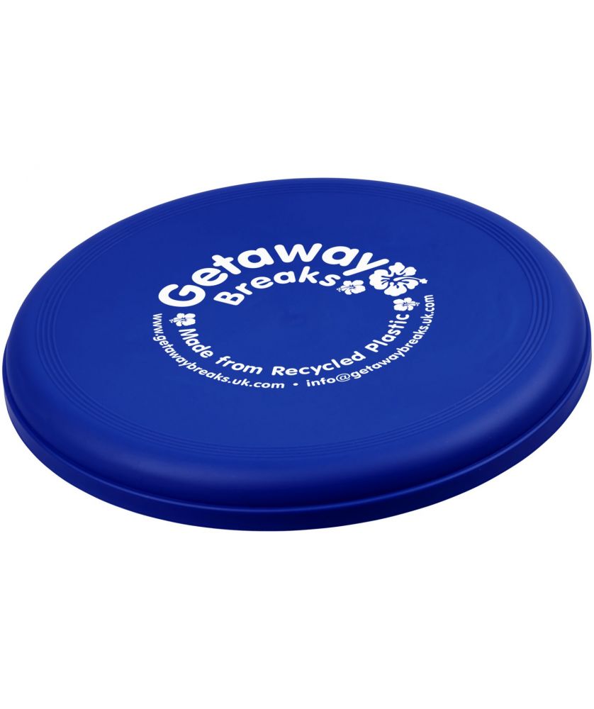 Frisbee en plastique 100 % recyclé personnalisé Orbit Jeux et Jouets publicitaire