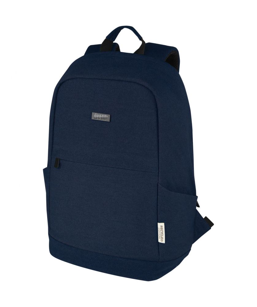 Sac à dos anti-vol ordinateur recyclé GRS personnalisé 15,6 pouces 18 L Joey Sacs à dos publicitaire