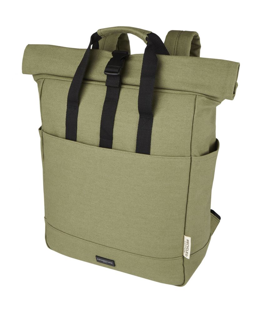 Sac à dos ordinateur recyclé GRS personnalisé 15 pouces 15 L Joey Sacs à dos publicitaire