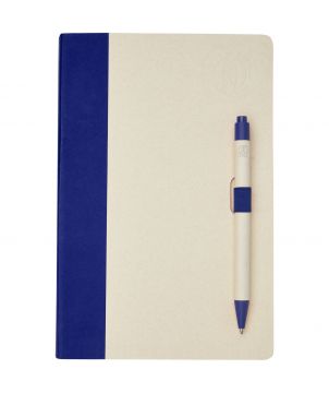 Ensemble carnet + stylo Dairy Dream A5 en briques de lait recyclées personnalisé