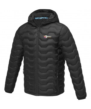 Textiles mode - Veste duvet isotherme Petalite recyclée certifiée GRS pour homme | PRINTECOM