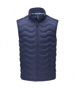 Textiles mode - Bodywarmer duvet isotherme Epidote recyclé certifié GRS pour homme | PRINTECOM