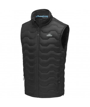 Textiles mode - Bodywarmer duvet isotherme Epidote recyclé certifié GRS pour homme | PRINTECOM