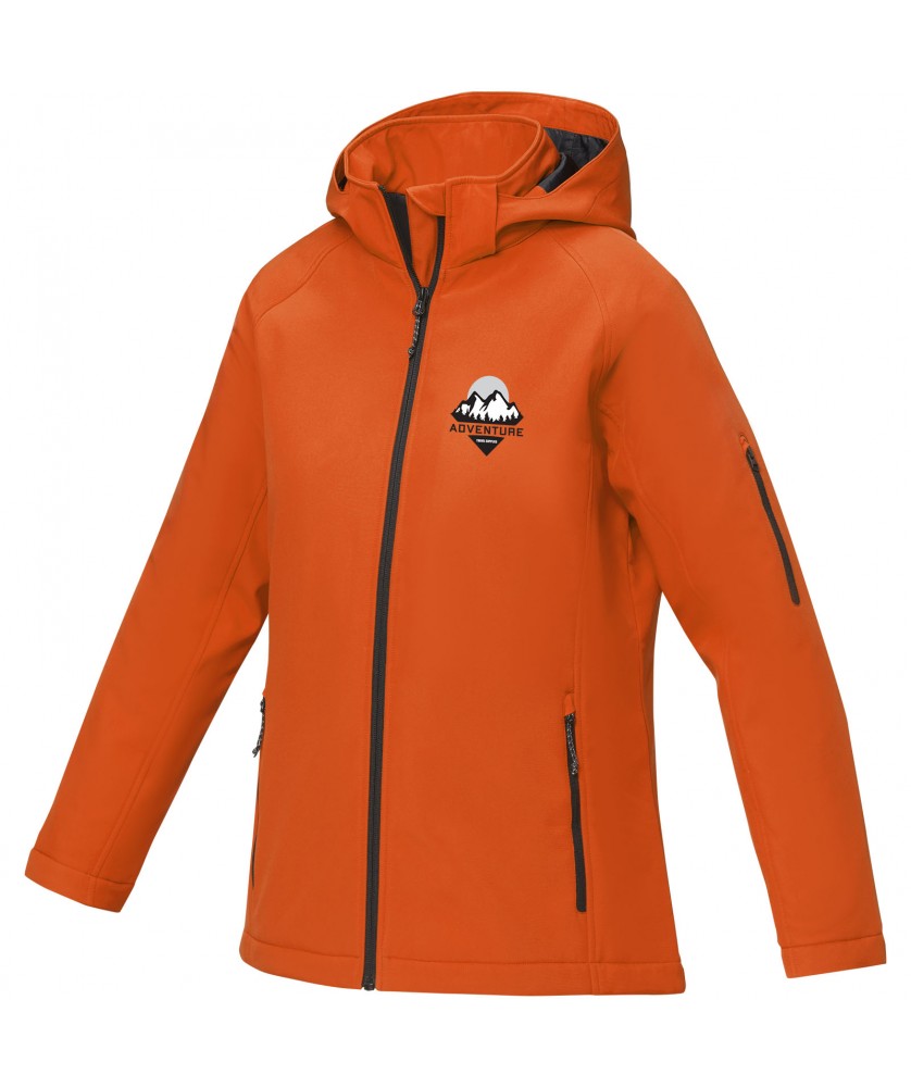 Textiles mode - Veste softshell Notus matelassée pour femme | PRINTECOM