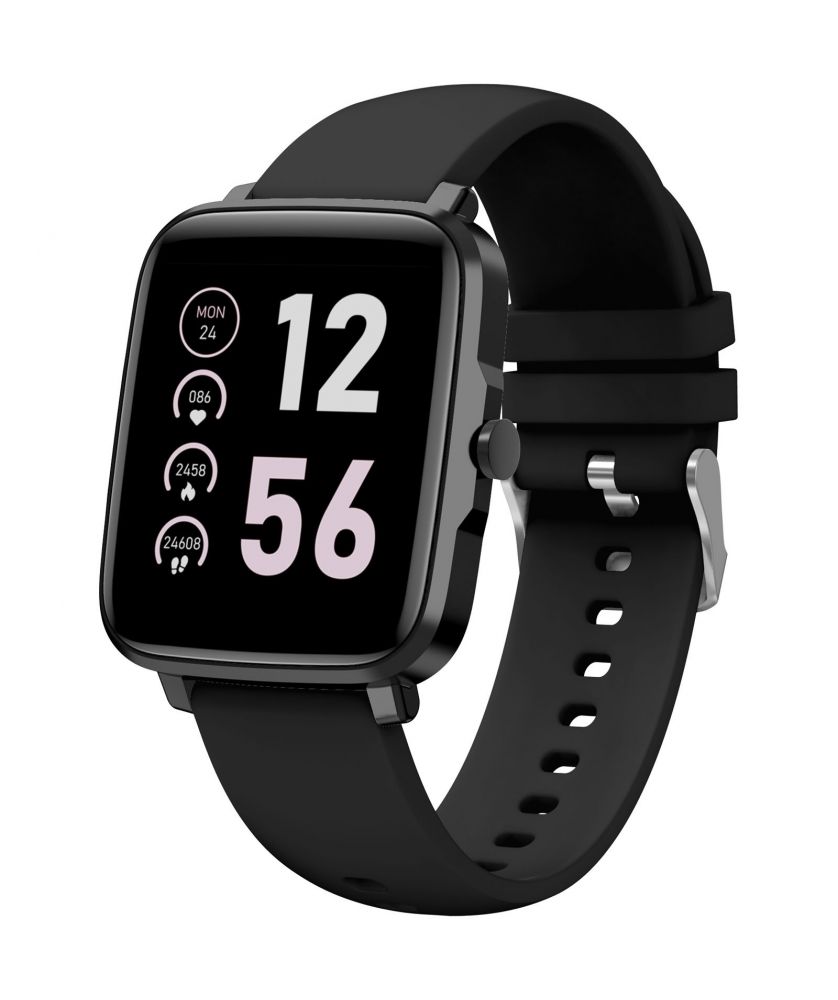 Bracelet d'activité couleur avec thermomètre personnalisé Prixton AT803 Fitness et musculation publicitaire
