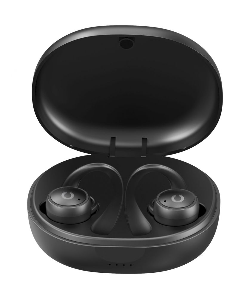 Écouteurs de sport sans fil Bluetooth 5.0 personnalisés Prixton TWS160S Audio et Vidéo publicitaire