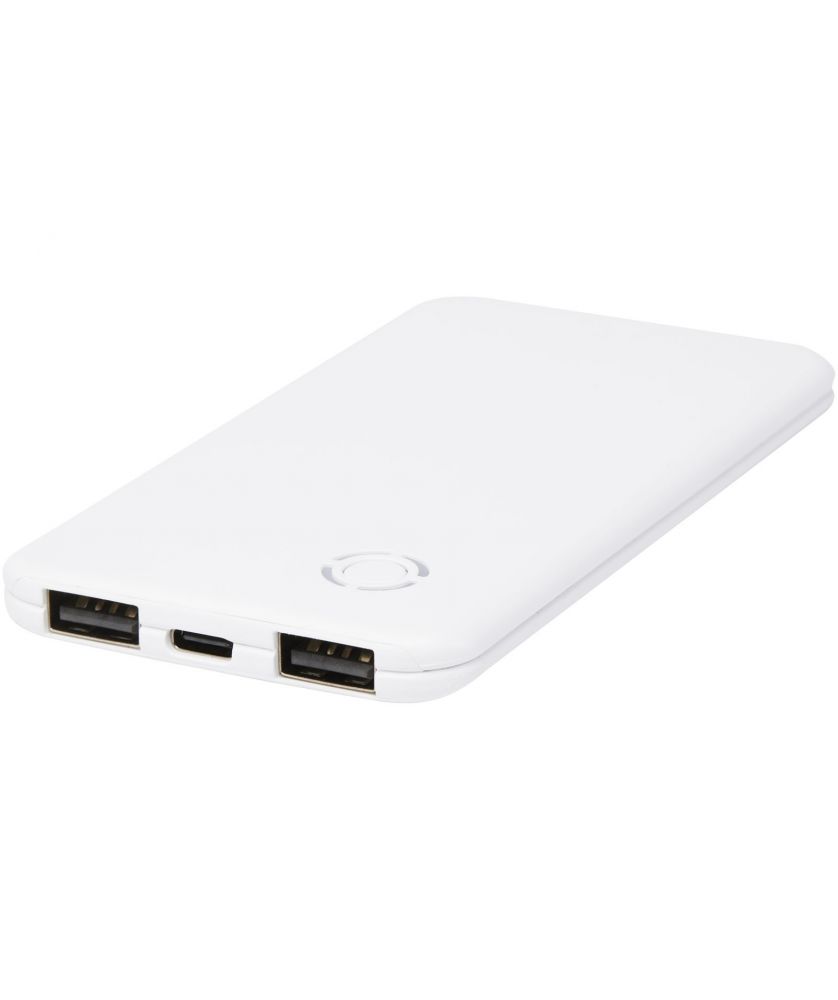 Batterie externe ultra-mince 4 000 mAh personnalisée Slender Chargeurs et Batteries publicitaire