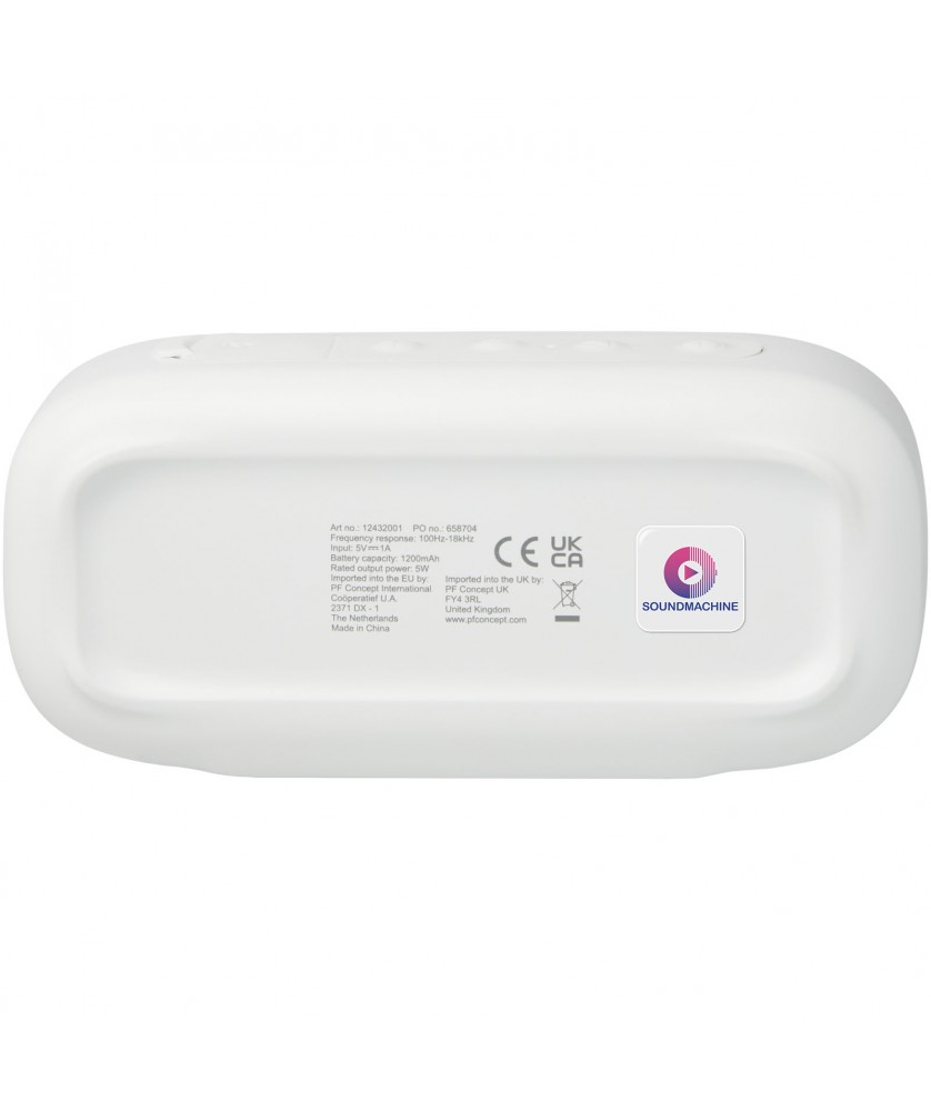 Audio et Vidéo - Enceinte Bluetooth® Stark 2.0 IPX5 en plastique recyclé de 5W | PRINTECOM