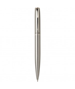 Stylos - Ensemble de stylo bille et stylo roller Didimis en acier inoxydable recyclé (encre noire) | PRINTECOM