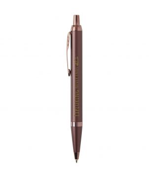 Stylo bille Parker IM finitions élégantes (encre bleue) Stylos publicitaire