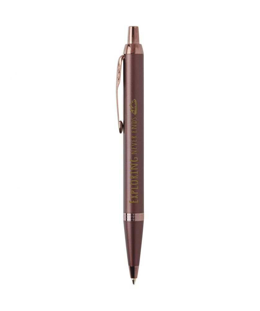 Stylo bille Parker IM finitions élégantes (encre bleue) Stylos publicitaire