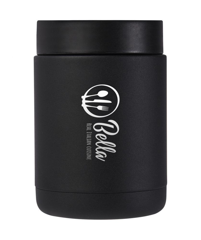 Bocal repas isotherme en inox recyclé 500 ml personnalisé Doveron