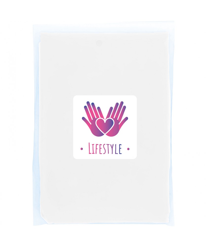 Ponchos - Poncho jetable pour la pluie Mayan recyclé certifié GRS avec pochette de rangement | PRINTECOM