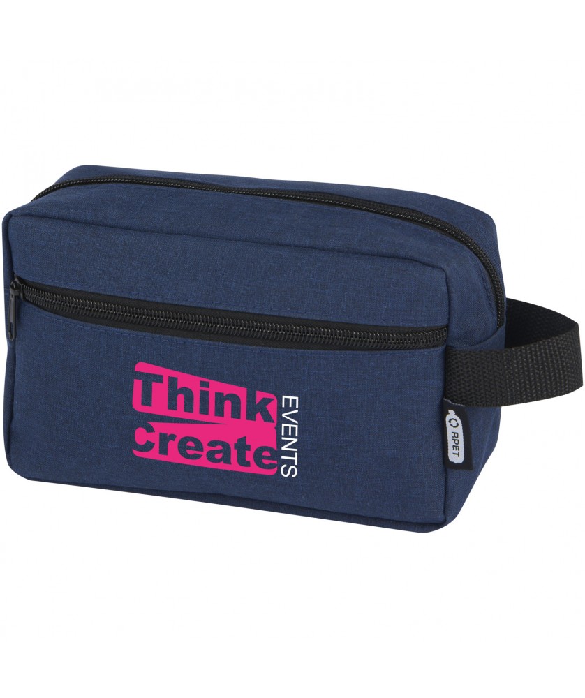 Trousses de toilette - Trousse de toilette Ross en RPET certifié GRS de 1,5 L | PRINTECOM