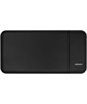 Batterie externe 10 000 mAh en plastique recyclé personnalisée Loop Chargeurs et Batteries publicitaire