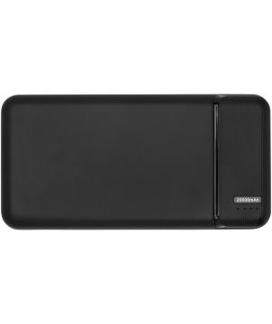 Batterie externe 20 000 mAh en plastique recyclé personnalisée Loop Chargeurs et Batteries publicitaire