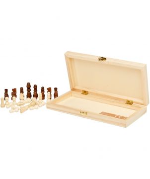 Jeu d'échecs nomade en bois...