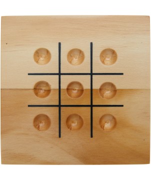 Jeux et Jouets - Jeu de morpion Strobus en bois | PRINTECOM