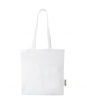 Sacs Shopping et Tote Bags - Sac shopping Madras en coton certifié GRS de 140 g/m2 de 7 L | PRINTECOM