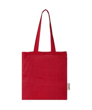 Tote bag coton recyclé GRS personnalisé 140 g 7 L Madras