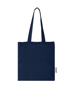 Tote bag coton recyclé GRS personnalisé 140 g 7 L Madras