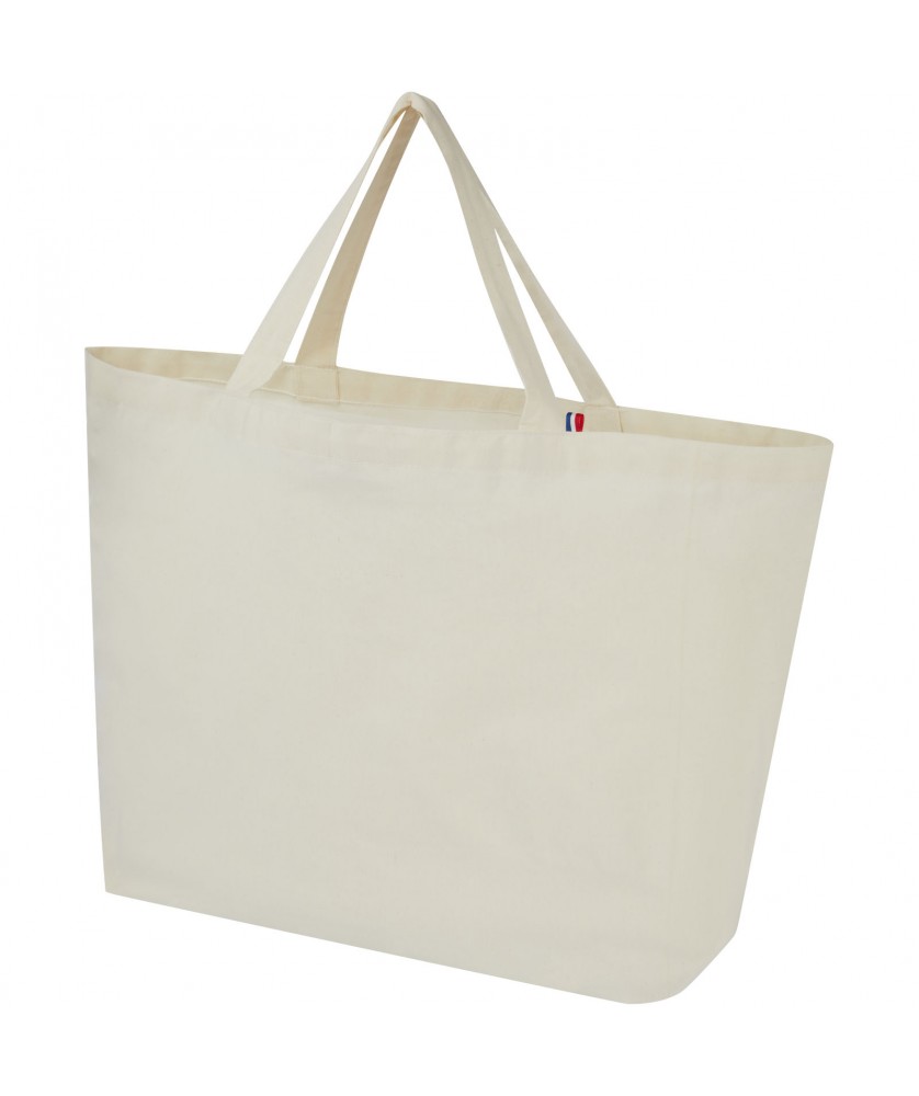 Sacs Shopping et Tote Bags - Sac shopping Cannes en tissu recyclé de 200 g/m2 10L | PRINTECOM