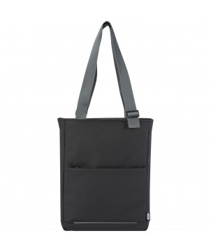 Sacs Shopping et Tote Bags - Sac shopping Aqua de 14 L pour ordinateur portable 14" recyclé certifié GRS résistant à l'eau | PRINTECOM