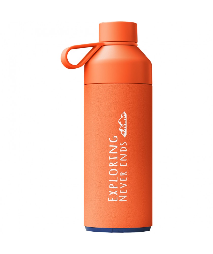 Bouteilles isothermes - Bouteille d'eau Big Ocean Bottle de 1 000 ml avec isolation par le vide | PRINTECOM