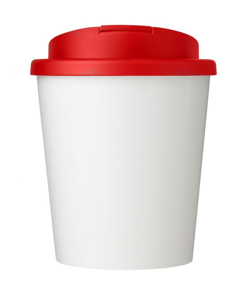 Gobelet espresso personnalisé recyclé anti-déversement 250 ml Brite-Americano® Eco Mugs isothermes publicitaire