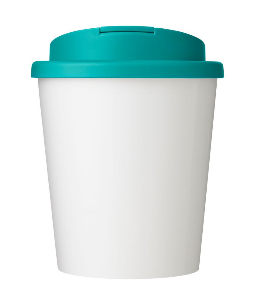 Gobelet espresso personnalisé recyclé anti-déversement 250 ml Brite-Americano® Eco