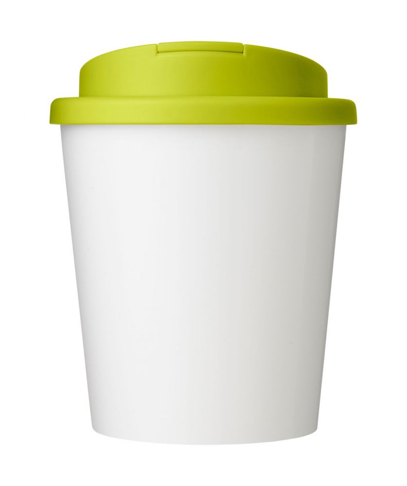 Gobelet espresso personnalisé recyclé anti-déversement 250 ml Brite-Americano® Eco Mugs isothermes publicitaire