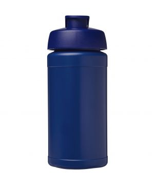 Bouteille de sport personnalisée recyclée 500 ml Baseline couvercle rabattable