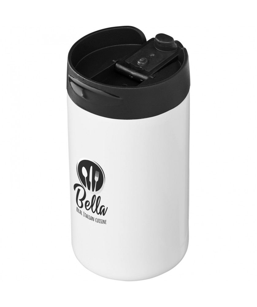 Mugs isothermes - Gobelet avec isolation Mojave de 250 ml en acier inoxydable recyclé certifié RCS | PRINTECOM