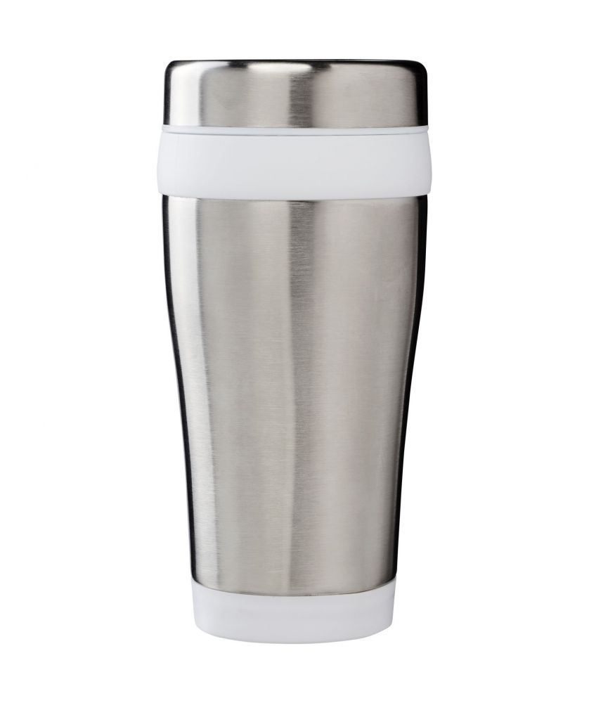 Gobelet isotherme personnalisé inox recyclé 410 ml Elwood Mugs isothermes publicitaire