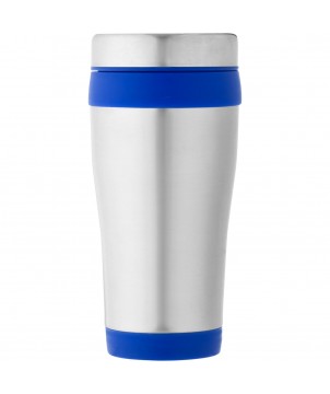 Mugs isothermes - Gobelet avec isolation Elwood de 410 ml en acier inoxydable recyclé certifié RCS | PRINTECOM