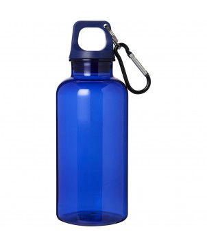 Bouteilles et gourdes - Bouteille d'eau Oregon de 400 ml en plastique recyclé avec mousqueton | PRINTECOM