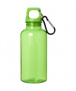 Bouteilles et gourdes - Bouteille d'eau Oregon de 400 ml en plastique recyclé avec mousqueton | PRINTECOM