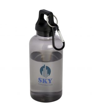 Bouteille d'eau personnalisée recyclée 400 ml Oregon