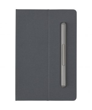 Ensemble carnet et stylo en polyester recyclé RCS personnalisé Skribo Carnets publicitaire