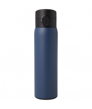 Bouteilles isothermes - Fiole isotherme Sika de 450 ml en acier inoxydable recyclé certifié RCS | PRINTECOM