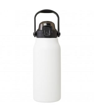 Bouteilles isothermes - Bouteille isotherme sous vide Giganto de 1 600 ml en cuivre et acier inoxydable recyclé certifié RCS | PRINTECOM