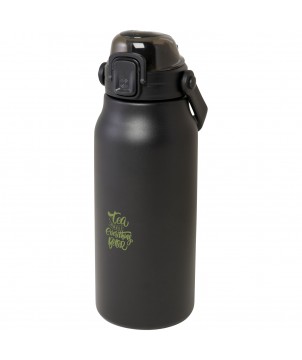 Bouteilles isothermes - Bouteille isotherme sous vide Giganto de 1 600 ml en cuivre et acier inoxydable recyclé certifié RCS | PRINTECOM