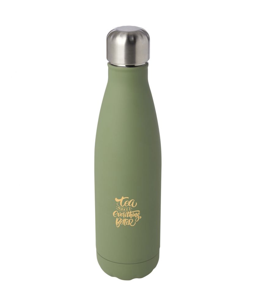 Bouteille isotherme personnalisée inox recyclé RCS 500 ml Cove Bouteilles isothermes publicitaire