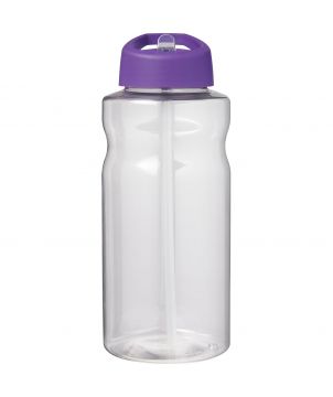 Bouteille de sport personnalisée 1 L H2O Active Big Base bec verseur Gourdes de sport publicitaire