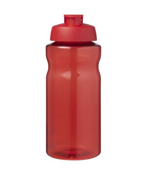 Bouteille de sport personnalisée recyclée océan 1 L H2O Active Eco Big Base rabattable Gourdes de sport publicitaire