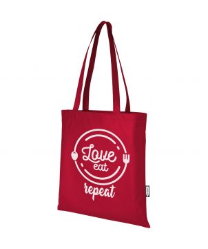Sac shopping non tissé recyclé GRS personnalisé 6 L Zeus Sacs Shopping et Tote Bags publicitaire