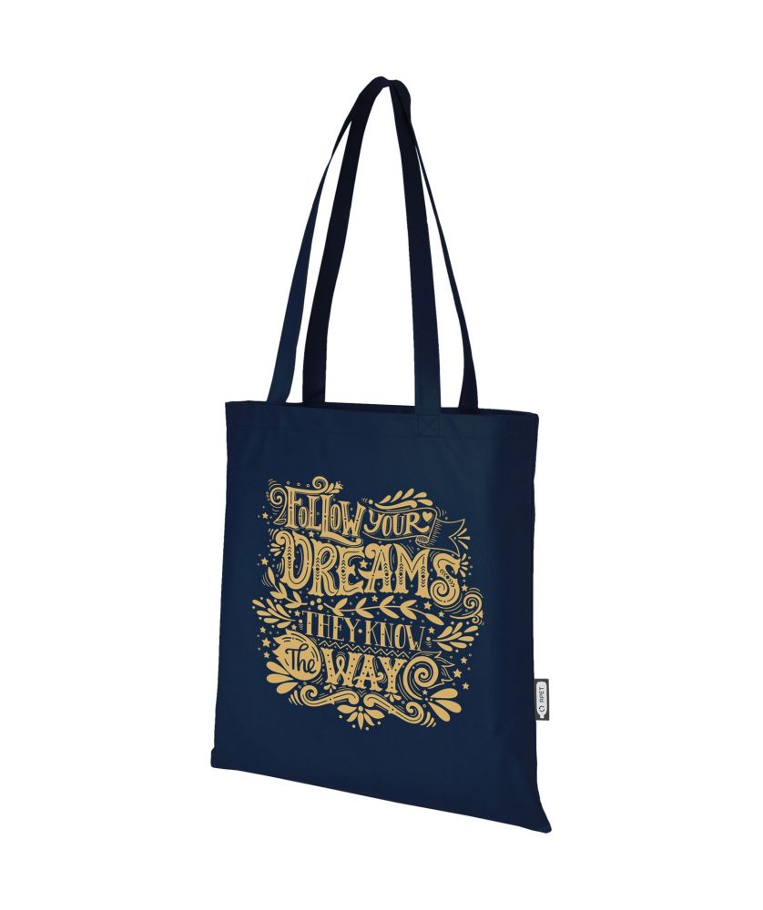 Sac shopping non tissé recyclé GRS personnalisé 6 L Zeus