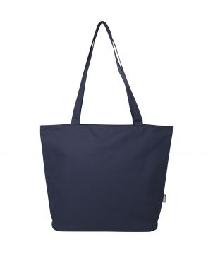 Sac shopping recyclé GRS personnalisé zippé 20 L Panama Sacs Shopping et Tote Bags publicitaire